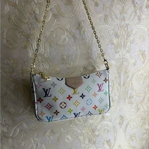 Louis Vuitton White Monogram Bag